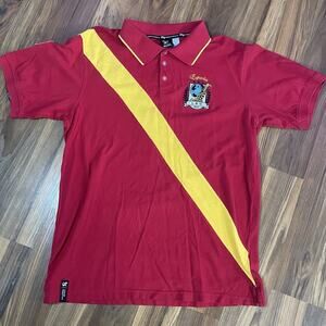 LRG Lifted Research Group Spain Rugby Polo Shirt Short Sleeve Men’s XL #1